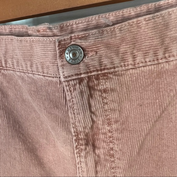 NEW American Eagle Pink Corduroy Mom Jeans Plus Size 22 - Picture 3 of 13